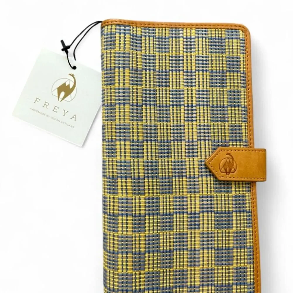 Freya Woven Travel Wallet/Clutch